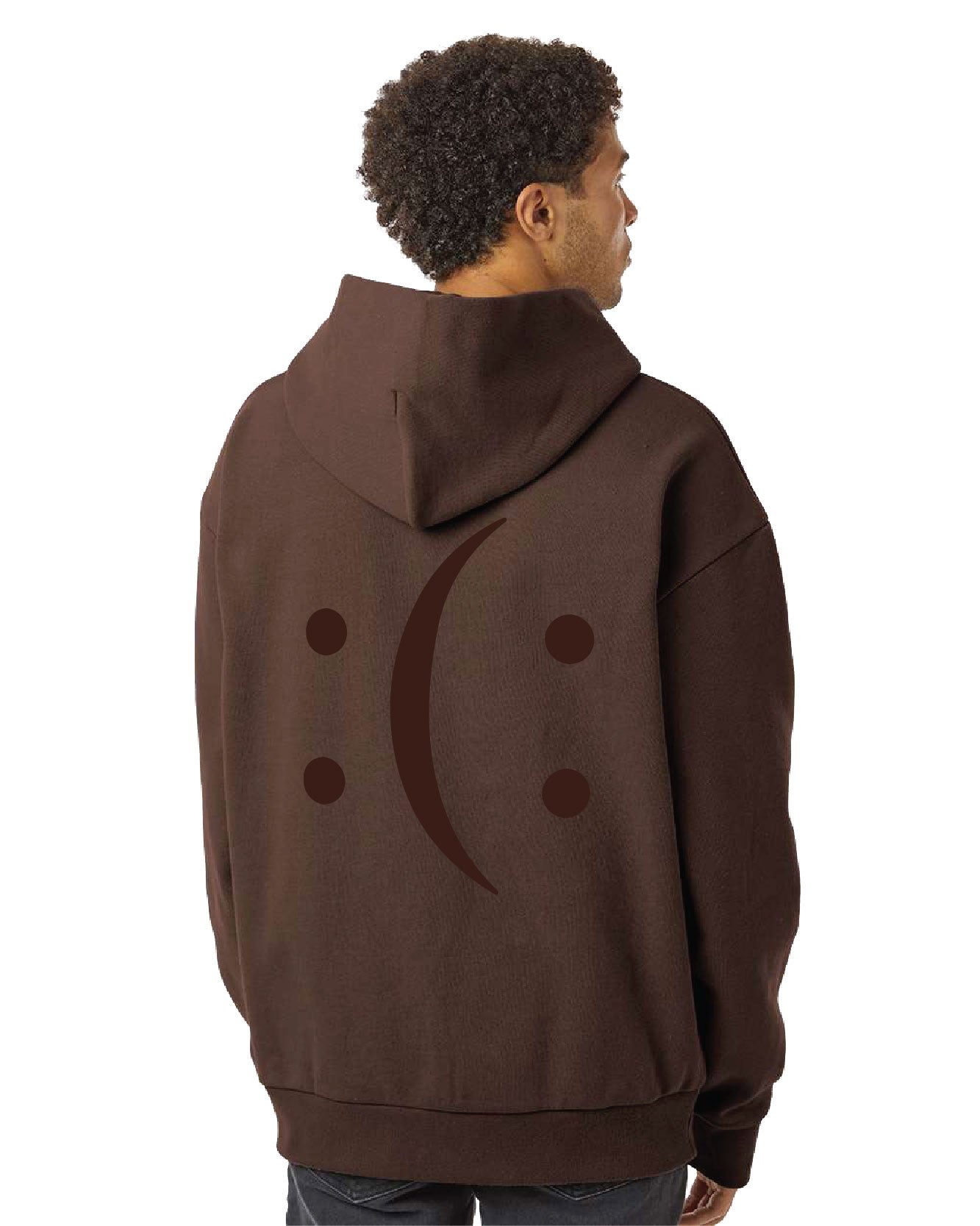 Self Acceptance Brown Hoodie