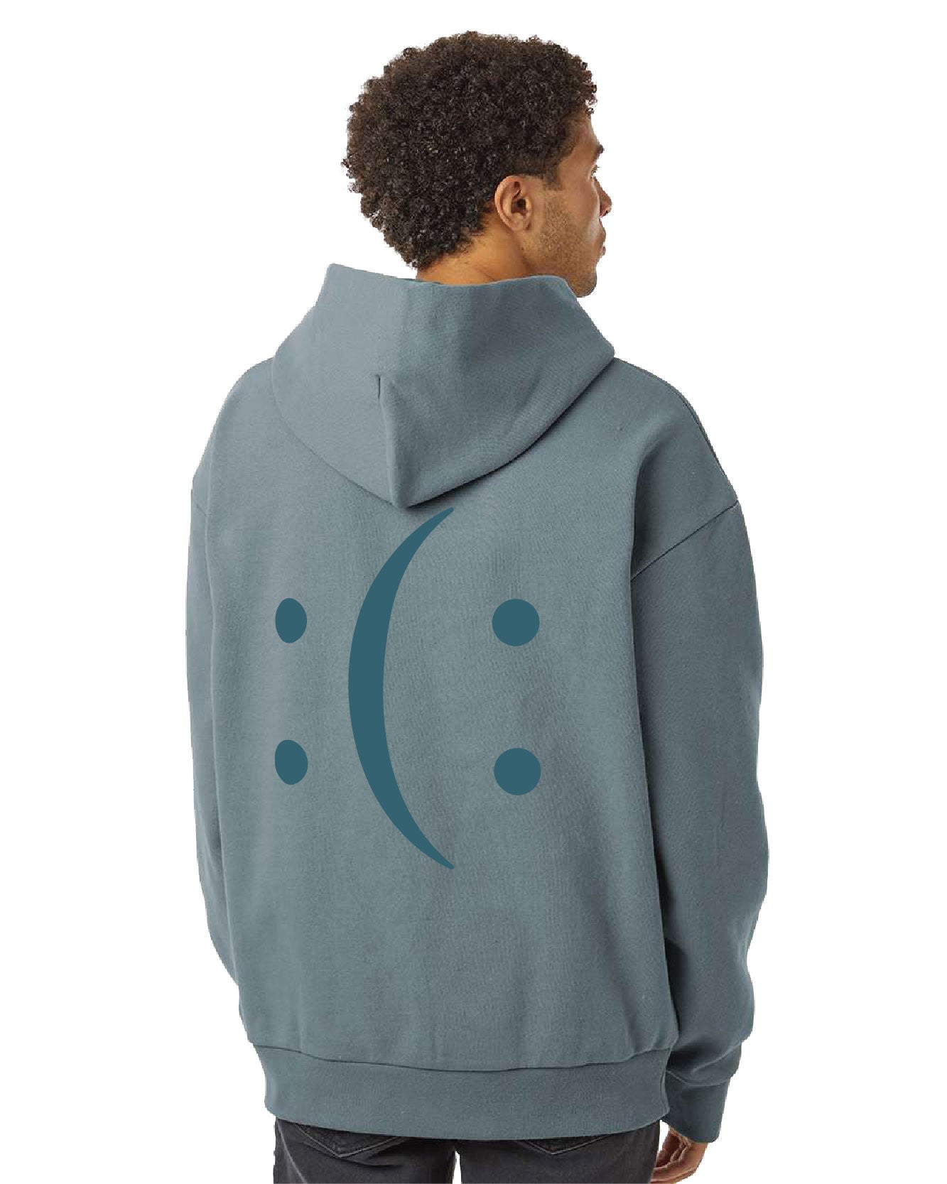 Self Acceptance Blue Hoodie
