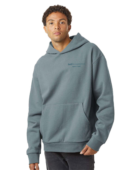 Self Acceptance Blue Hoodie